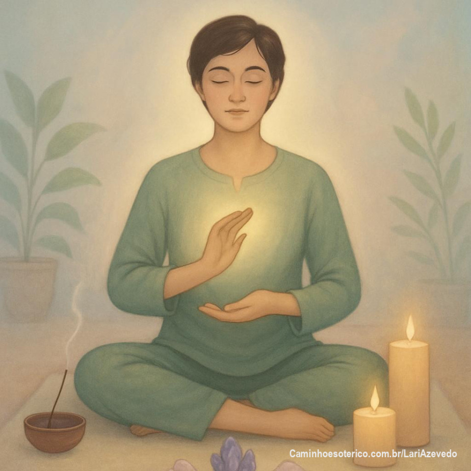 ✨ Como se Preparar para Receber Reiki ✨

Receber Reiki é um convite para parar, respirar e abrir espaço dentro de si. Antes da sessão, escolha um momento tranquilo — desligue notificações, diminua as luzes e se acomode em um lugar confortável. O ideal é vestir roupas leves e manter por perto um copo d’água, para ajudar na harmonização energética depois.

Feche os olhos, respire fundo e permita que os pensamentos desacelerem. Não é preciso “fazer” nada: o Reiki flui naturalmente para onde seu corpo e sua energia mais precisam. Confiar no processo é parte essencial da experiência.

Durante a aplicação, podem surgir sensações sutis — calor, formigamento, paz ou até emoção. Cada pessoa vive o Reiki de um jeito único, e tudo está certo. Após a sessão, beba água, descanse e observe como se sente nas horas seguintes.

🌿 Dica especial: quanto mais você se entrega, mais o Reiki se expande. Quer vivenciar essa energia de equilíbrio? Acesse a aba Shop e agende sua sessão.